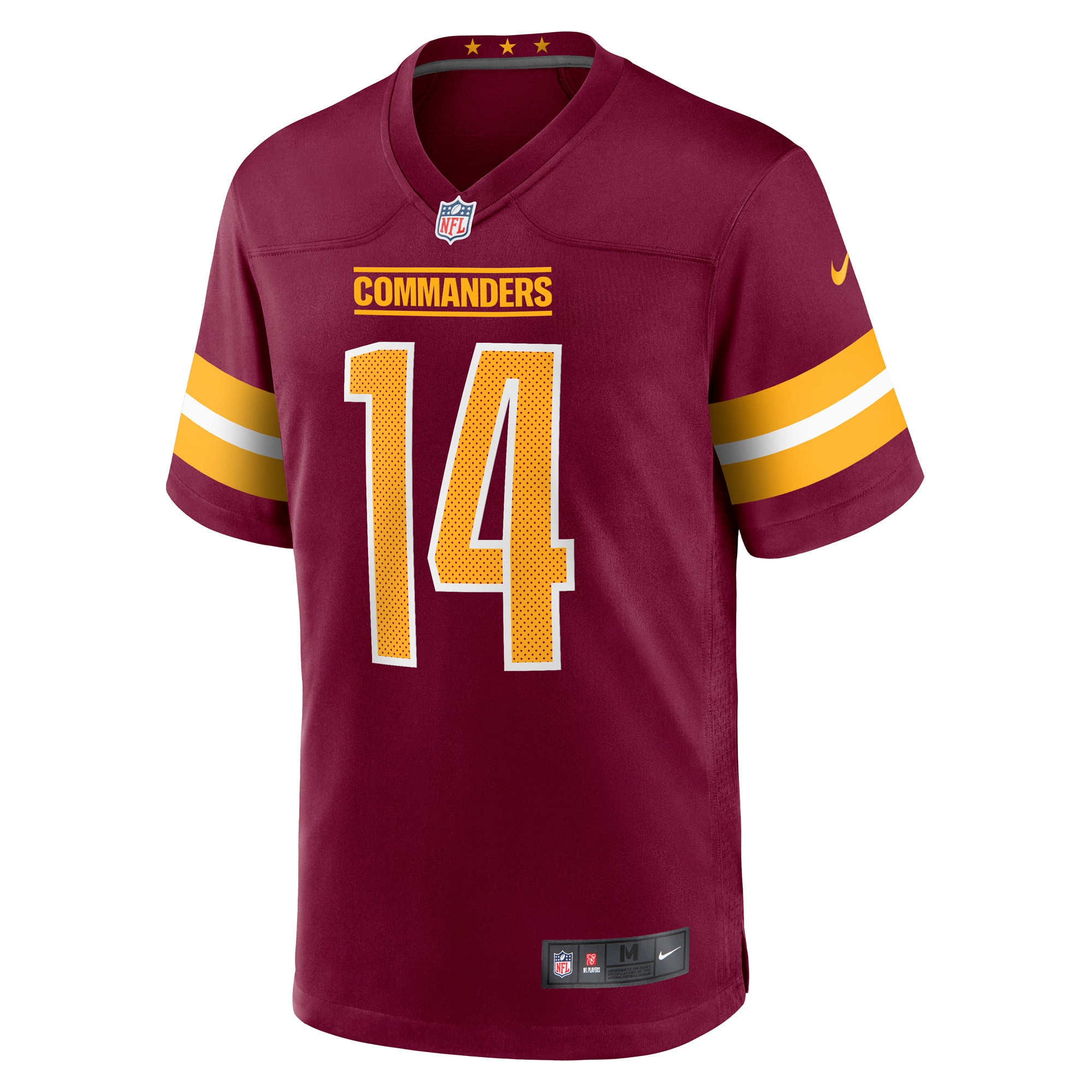 Sam Howell Washington Commanders Nike Player Game Jersey Burgundy - Image 2