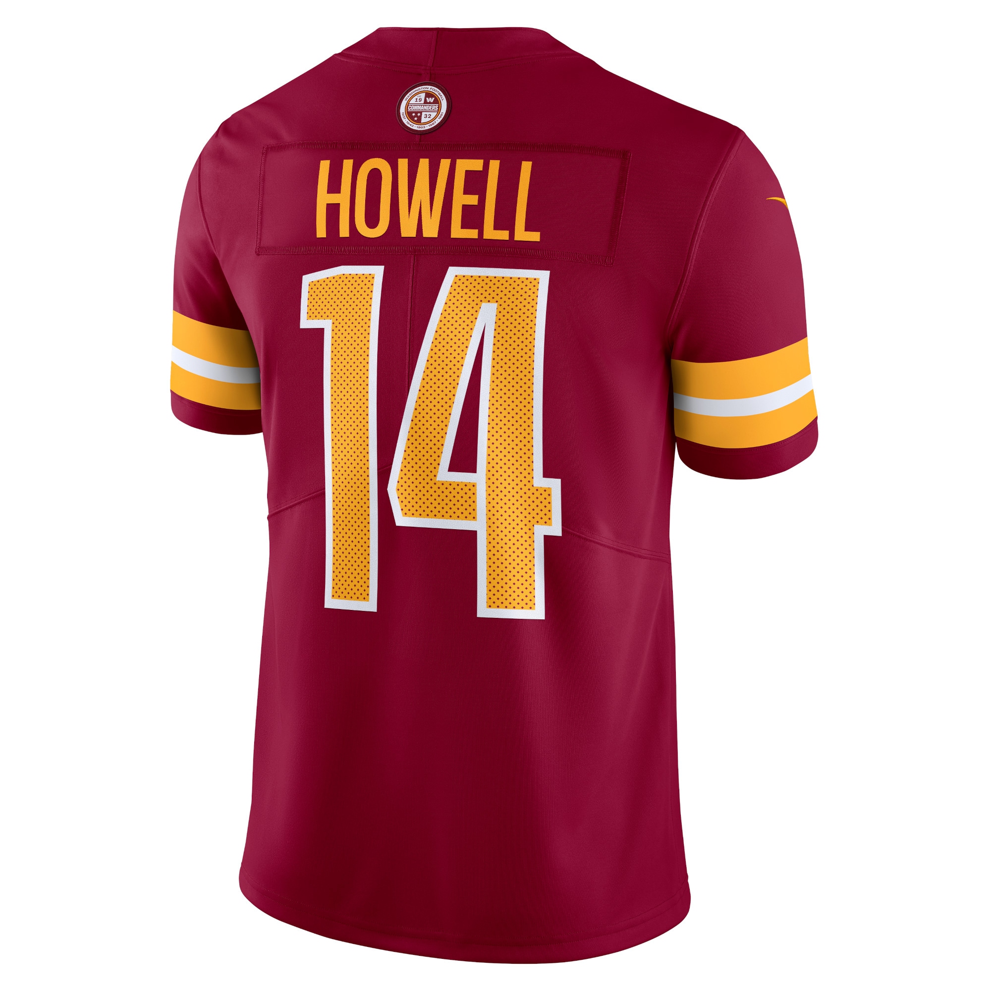 Sam Howell Washington Commanders Nike Vapor Untouchable Limited Jersey Burgundy - Image 3