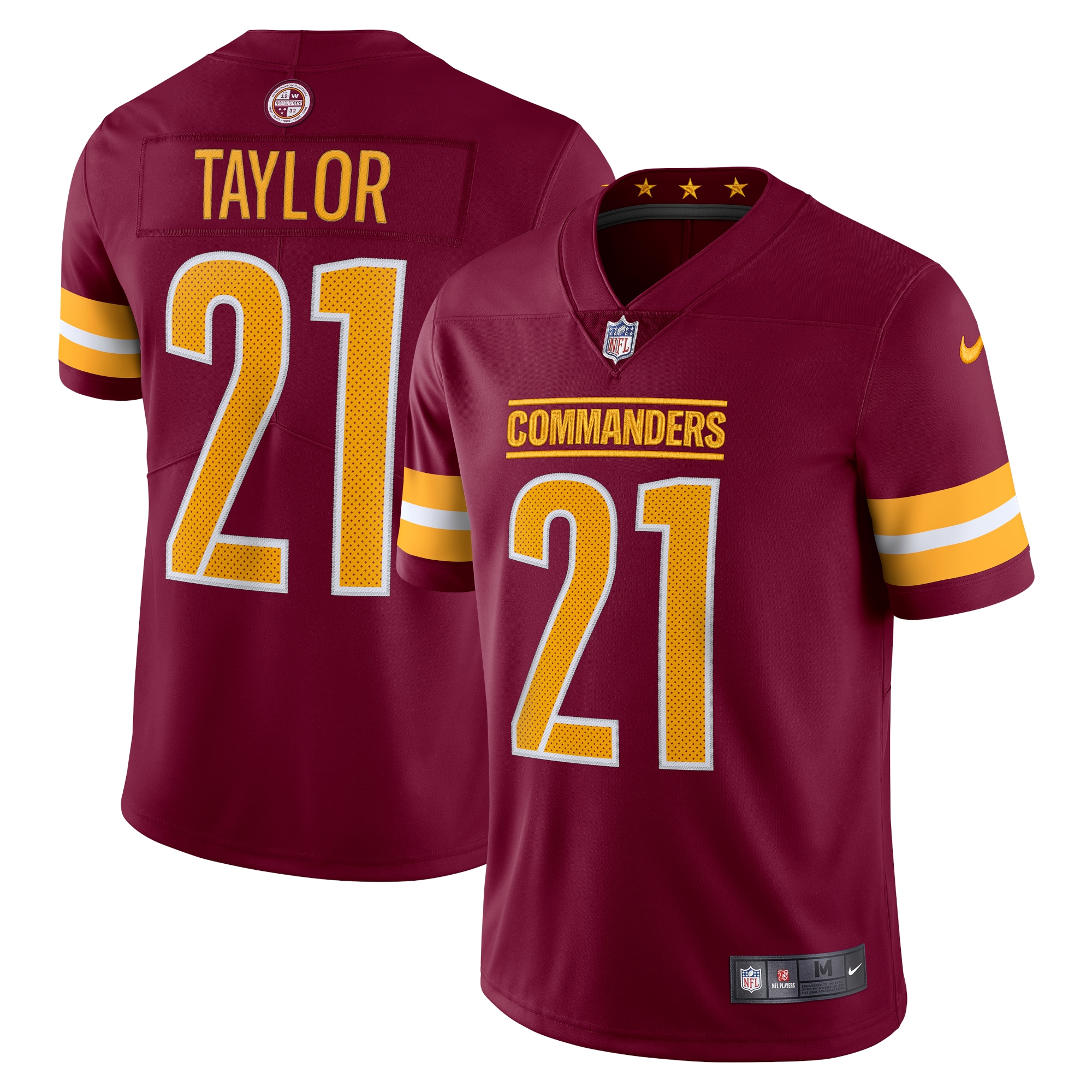 Sean Taylor Washington Commanders Nike 2022 Home Retired Player Limited Jersey Burgundy