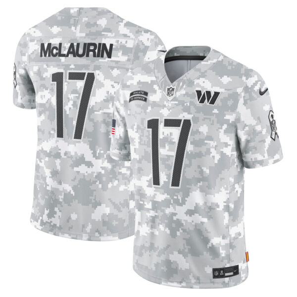 Terry Mclaurin Washington Commanders Nike 2024 Salute To Service Limited Jersey Arctic Camo