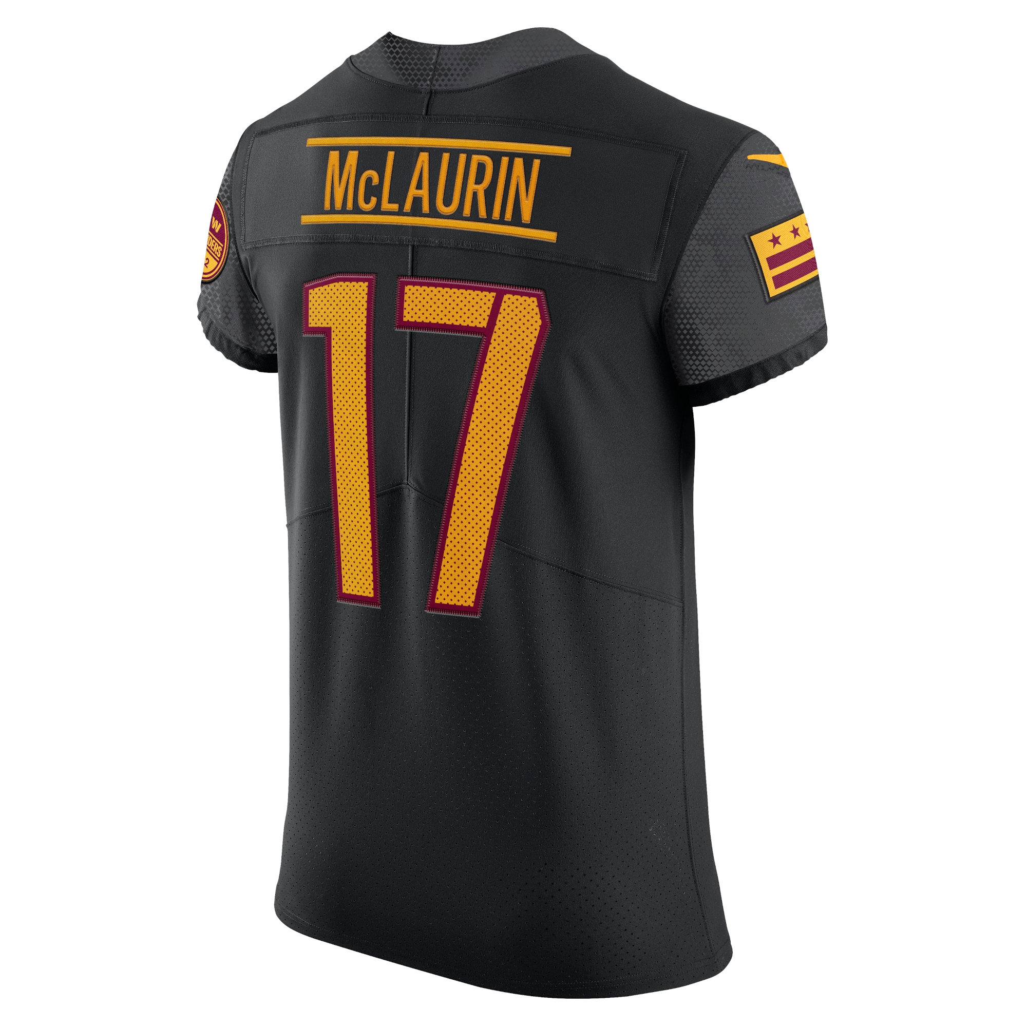 Terry Mclaurin Washington Commanders Nike Alternate Vapor Elite Jersey Black - Image 3
