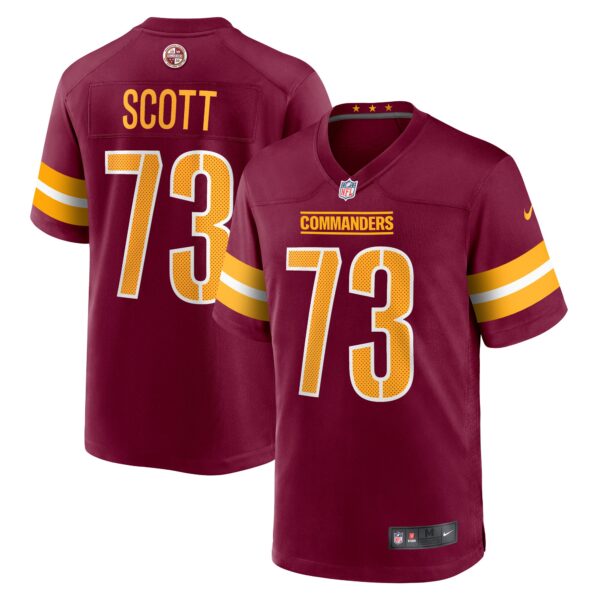 Trent Scott Washington Commanders Nike Game Jersey Burgundy
