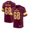 Curtis Brooks Washington Commanders Nike Game Jersey Burgundy