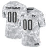 Washington Commanders Active Player Custom 2024 FUSE Arctic Camo Salute To Service Limited Football Stitched Jersey