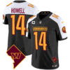 Men’s Washington Commanders Washington DC Map Patch Jersey – All Stitched – Black Alternate – Sam Howell