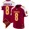 Men’s Washington Commanders Washington DC Map Patch Jersey – All Stitched – Burgundy Alternate – Robinson Jr.