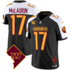 Men’s Washington Commanders Washington DC Map Patch Jersey – All Stitched – Black Alternate – Terry McLaurin