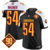 Men’s Washington Commanders 90th Anniversary Patch Vapor Limited Jersey – All Stitched – Black Alternate – Bobby Wagner
