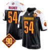 Washington Commanders 90th Anniversary Patch Game Jersey – All Stitched – Black Alternate – Bobby Wagner Jersey