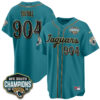 Jacksonville Jaguars Duval 2026 Rivalries Vapor Baseball Jersey - All Stitched - Teal