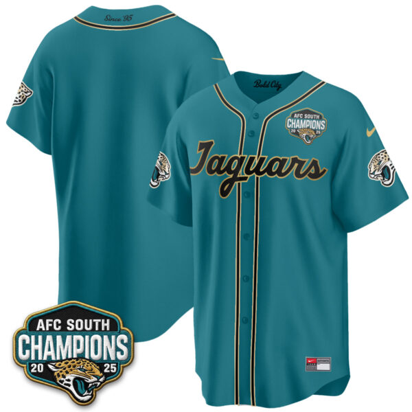 Jacksonville Jaguars Team 2026 Rivalries Vapor Baseball Jersey - All Stitched - Teal