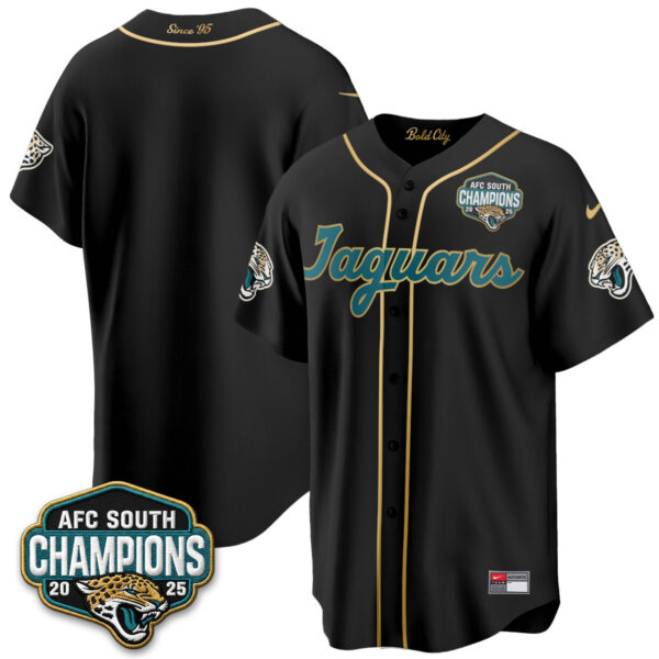 Jacksonville Jaguars Team 2026 Rivalries Vapor Baseball Jersey - All Stitched - Black