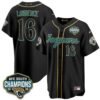 Jacksonville Jaguars Trevor Lawrence 2026 Rivalries Vapor Baseball Jersey - All Stitched - Black