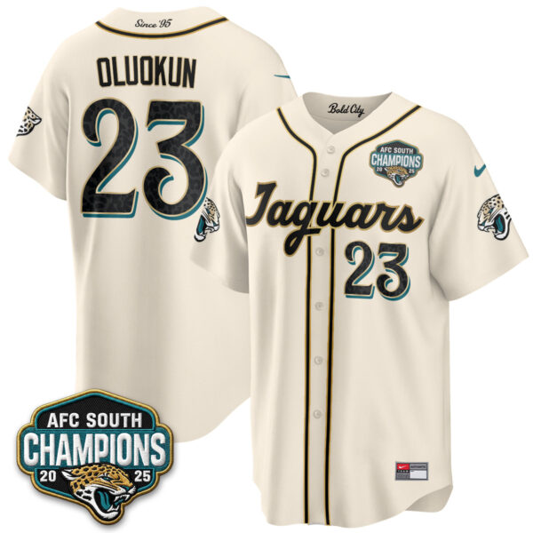 Jacksonville Jaguars Foyesade Oluokun 2026 Rivalries Vapor Baseball Jersey - All Stitched - Rivalries
