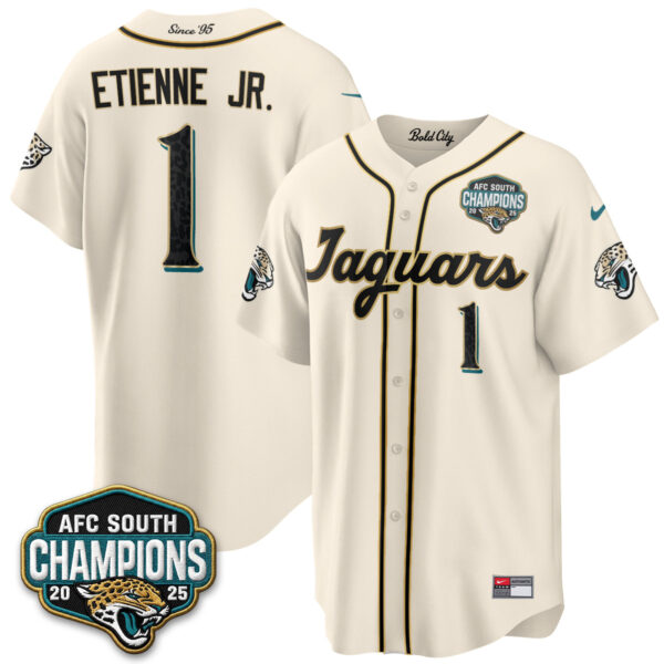 Jacksonville Jaguars Travis Etienne Jr. 2026 Rivalries Vapor Baseball Jersey - All Stitched - Rivalries
