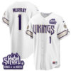 Minnesota Vikings Kyler Murray 2026 Rivalries Edition Vapor Baseball Jersey - All Stitched - White