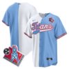 Tennessee Titans Team 1997 Throwback Limited Cool Baseball Jersey - All Stitched - Split
