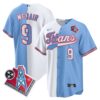Tennessee Titans Steve Mcnair 1997 Throwback Limited Cool Baseball Jersey - All Stitched - Split