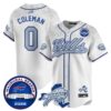 Buffalo Bills Keon Coleman 0 2026 Inaugural Season Patch Baseball Jersey - All Stitched - Rivalries