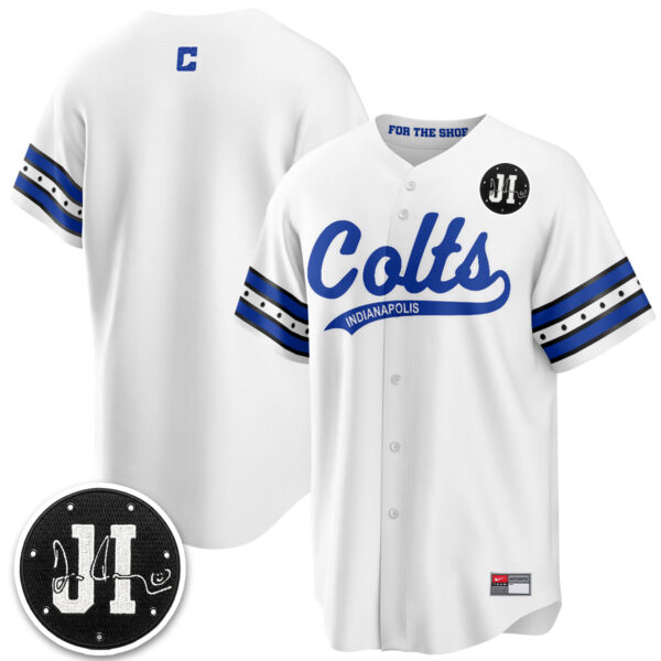 Indianapolis Colts Team 2026 Rivalries Vapor Baseball Jersey - All Stitched - White
