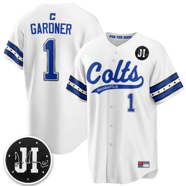 Indianapolis Colts Sauce Gardner 2026 Rivalries Vapor Baseball Jersey - All Stitched - White