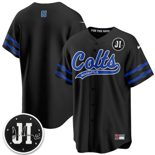 Indianapolis Colts Team 2026 Rivalries Vapor Baseball Jersey - All Stitched - Black