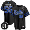 Indianapolis Colts Quenton Nelson 2026 Rivalries Vapor Baseball Jersey - All Stitched - Black