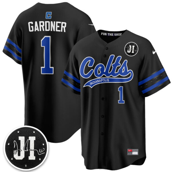 Indianapolis Colts Sauce Gardner 2026 Rivalries Vapor Baseball Jersey - All Stitched - Black