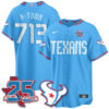 Houston Texans H-Town 2026 Rivalries Vapor Baseball Jersey - All Stitched - Blue