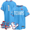 Houston Texans Team 2026 Rivalries Vapor Baseball Jersey - All Stitched - Blue