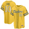 Green Bay Packers Jordan Love 2026 Rivalries Vapor Baseball Jersey - All Stitched - Yellow