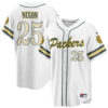 Green Bay Packers Keisean Nixon 2026 Rivalries Vapor Baseball Jersey - All Stitched - White