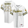 Green Bay Packers Xavier McKinney 2026 Rivalries Vapor Baseball Jersey - All Stitched - White