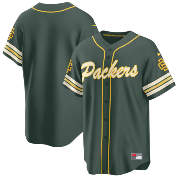 Green Bay Packers Team 2026 Rivalries Vapor Baseball Jersey - All Stitched - Rivalries