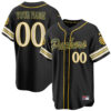 Green Bay Packers 2026 Rivalries Vapor Custom Baseball Jersey - All Stitched - Black