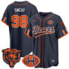 Chicago Bears Montez Sweat 2026 Rivalries Vapor Baseball Jersey - All Stitched - Navy