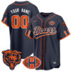 Chicago Bears 2026 Rivalries Vapor Custom Baseball Jersey - All Stitched - Navy