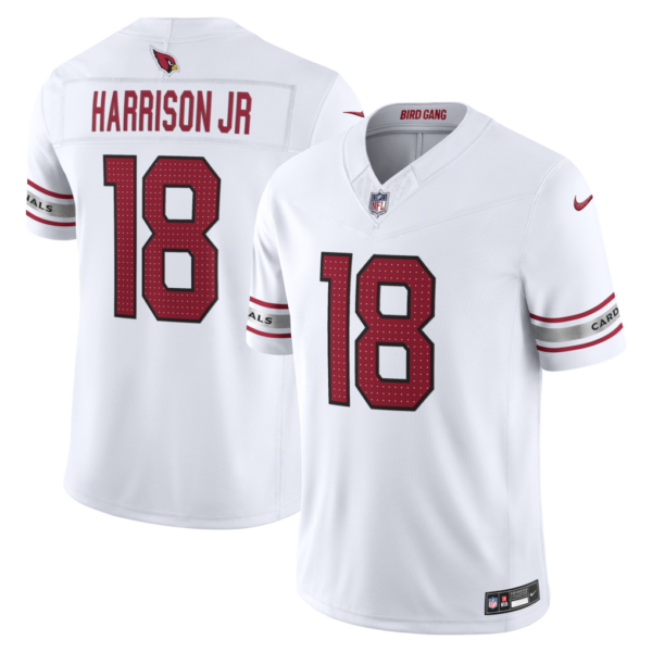 Arizona Cardinals Marvin Harrison Jr. Vapor Limited Baseball Jersey - All Stitched - White