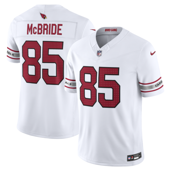 Arizona Cardinals Trey McBride Vapor Limited Baseball Jersey - All Stitched - White