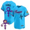 Men’s Minnesota Vikings Prince Patch Vapor Premier Limited Jersey – All Stitched – Light Blue – Prince