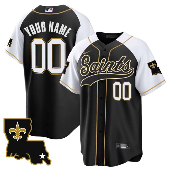 Saints 1987 Legacy Cool Base Custom Jersey – All Stitched – Men – Alternate