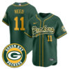 Green Bay Packers Limited Baseball Jersey – All Stitched Green Jersey