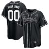 Raiders Baseball Custom Jersey – All Stitched – Men – Black