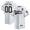Raiders Baseball Custom Jersey – All Stitched – Men – White