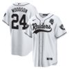 Men’s Raiders Baseball Jersey – All Stitched – White – Charles Woodson