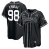 Men's Raiders Baseball Jersey - All Stitched - Black - Maxx Crosby