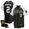 Men’s Saints 1987 Legacy Cool Base Jersey – All Stitched – Alternate – Jameis Winston