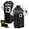 Men’s Saints 1987 Legacy Cool Base Jersey – All Stitched – Alternate – Michael Thomas