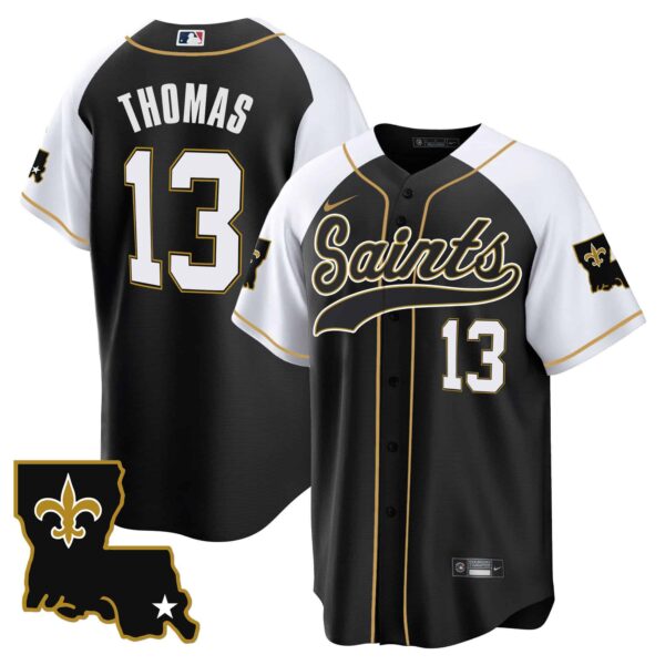 Men’s Saints 1987 Legacy Cool Base Jersey – All Stitched – Alternate – Michael Thomas