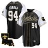 Men’s Saints 1987 Legacy Cool Base Jersey – All Stitched – Alternate – Cameron Jordan